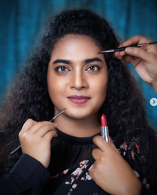 Professional Makeup Artist in Hyderabad | Shanthi Immi